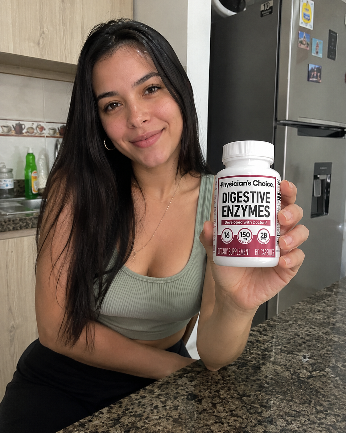 Physician's Choice enzimas digestivas:Mejora tu digestión y elimina la pesadez diaria