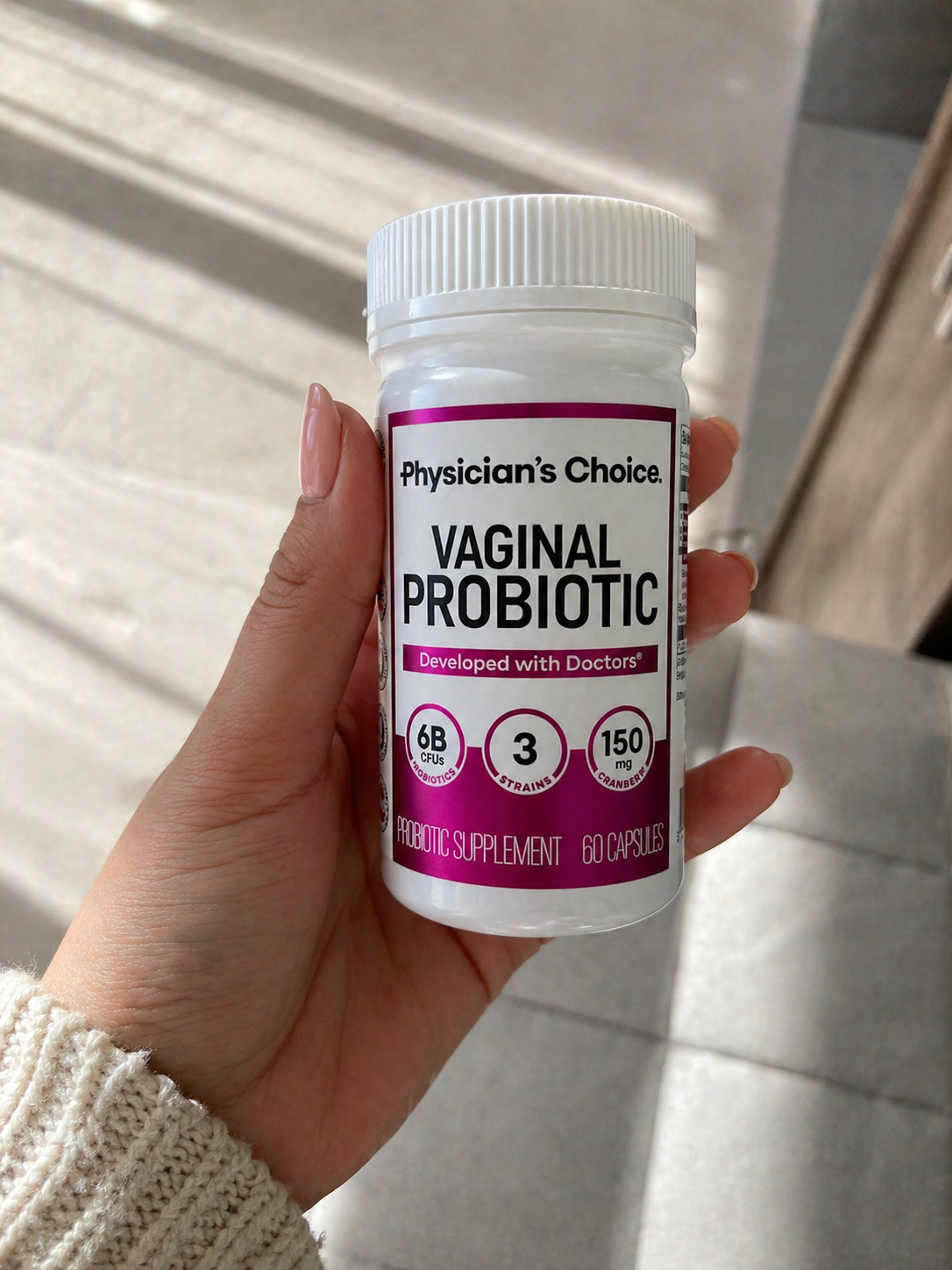 Physician's Choice Probiotico Vaginal :Di adiós al mal olor y recupera confianza íntima